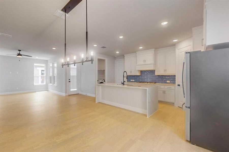 Furnished interior view inside a new home in , Rowlett (Image 8).