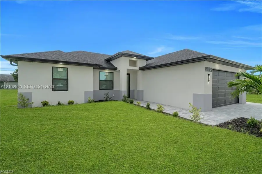 Exterior details and patio area of a home in , Cape Coral (Image 3). Exterior details and patio area of a home in , Cape Coral (Image 3).