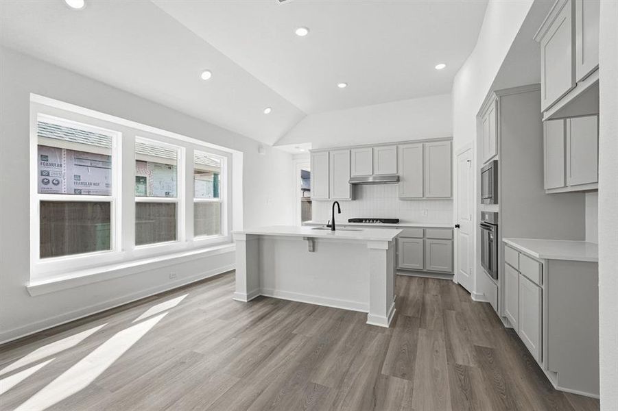 Furnished interior view inside a new home in Creekshaw, Royse City (Image 11).