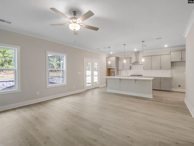 Spacious, unfurnished interior of a new home in Collins Cove, Chapin (Image 24). Spacious, unfurnished interior of a new home in Collins Cove, Chapin (Image 24).
