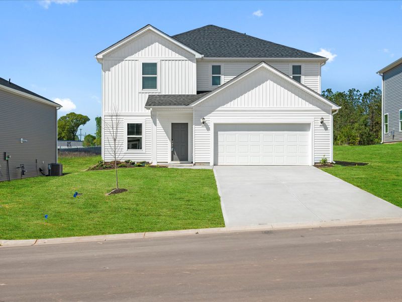 Representative exterior photo of a completed home built from the Dakota by Meritage Homes in Shiloh Valley, Piedmont, SC (Image 13). Representative exterior photo of a completed home built from the Dakota by Meritage Homes in Shiloh Valley, Piedmont, SC (Image 13).