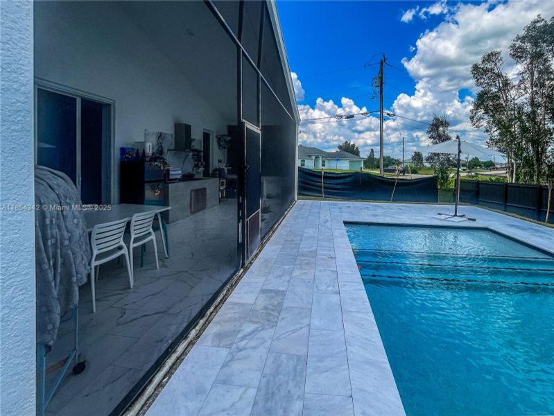 Front exterior of a new home in , Lehigh Acres, FL, highlighting curb appeal (Image 2). Front exterior of a new home in , Lehigh Acres, FL, highlighting curb appeal (Image 2).