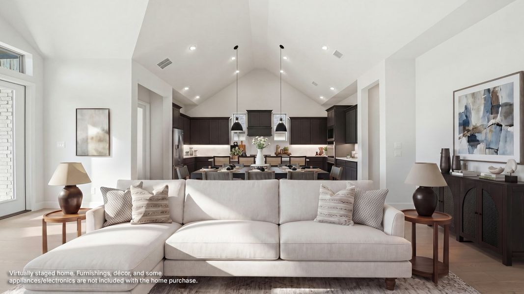 Furnished interior view inside a new home in Talon Hills, Fort Worth (Image 9). Furnished interior view inside a new home in Talon Hills, Fort Worth (Image 9).