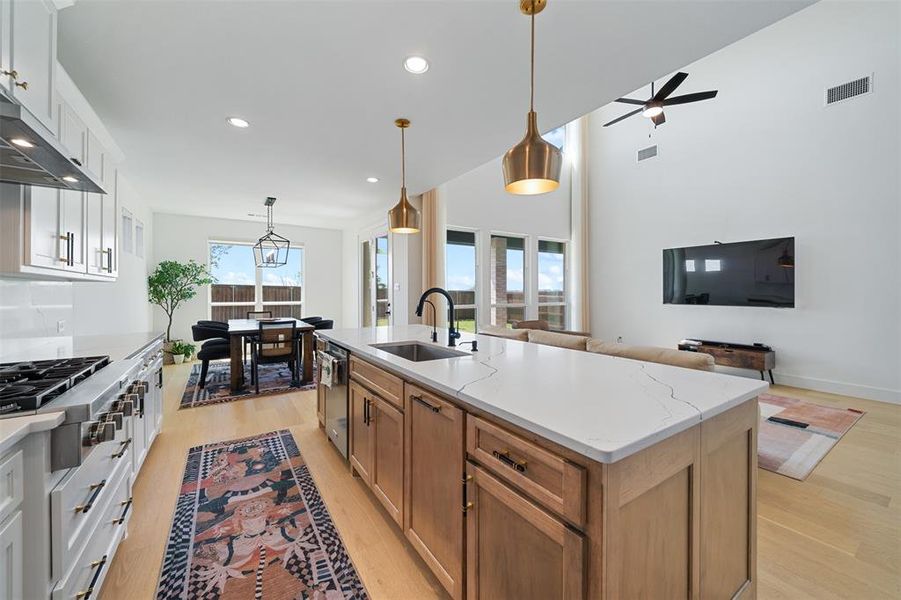 Furnished interior view inside a new home in North Sky, Celina (Image 19). Furnished interior view inside a new home in North Sky, Celina (Image 19).