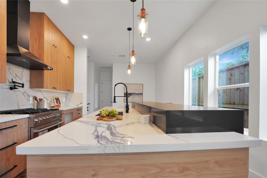 Furnished interior view inside a new home in , Houston (Image 15).