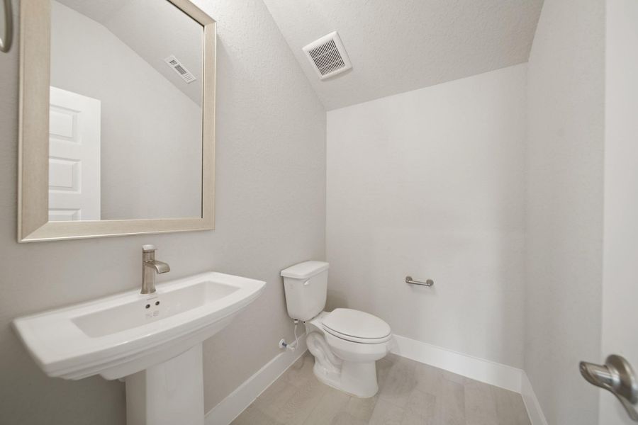 Furnished interior view inside a new home in Morton Creek Ranch, Katy (Image 11).
