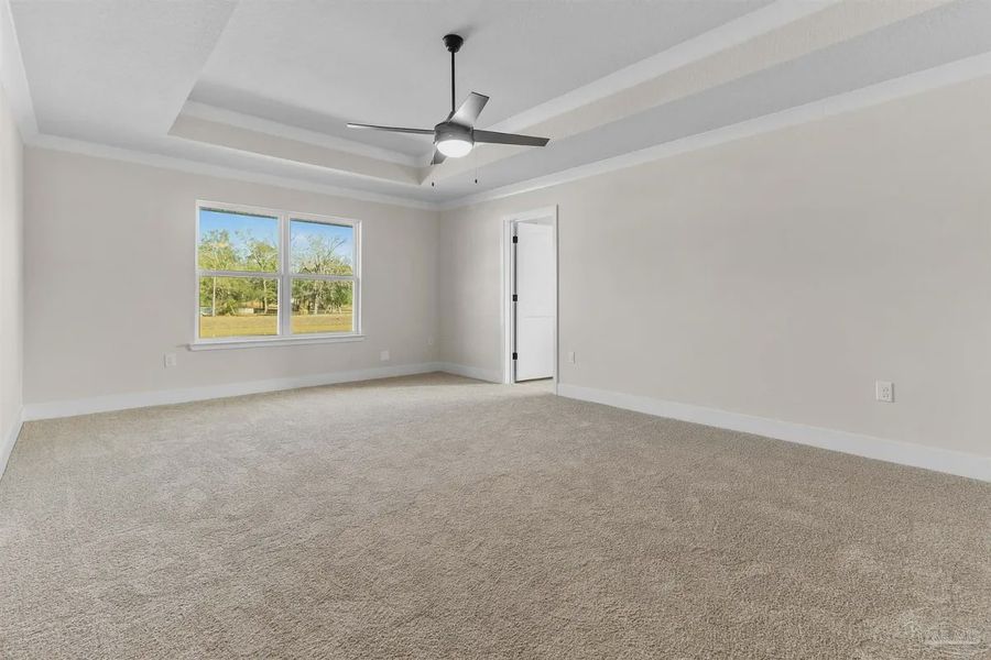 Representative unfurnished interior of a home built from the 2751 by Adams Homes in Pecan Valley, Cantonment (Image 13).