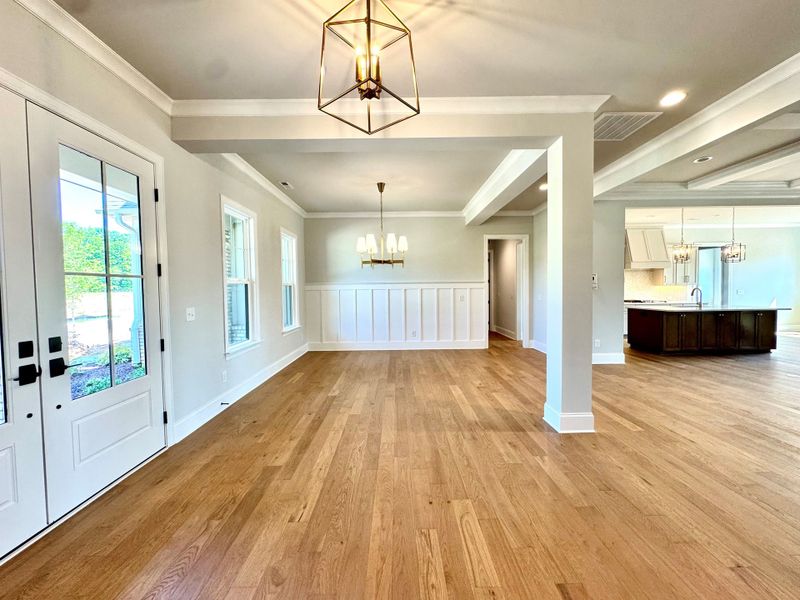 Spacious, unfurnished interior of a new home in Cordera, Concord (Image 5). Spacious, unfurnished interior of a new home in Cordera, Concord (Image 5).