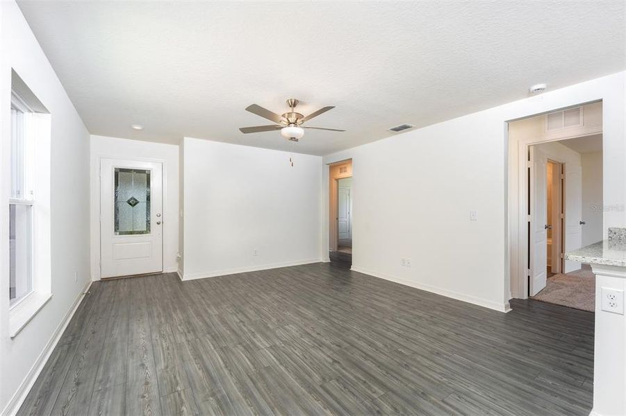 Spacious, unfurnished interior of a new home in Gum Lake Preserve, Lake Alfred (Image 13). Spacious, unfurnished interior of a new home in Gum Lake Preserve, Lake Alfred (Image 13).