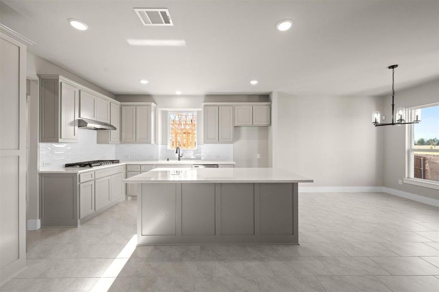 Furnished interior view inside a new home in Shady Valley Estates, Midlothian (Image 12).