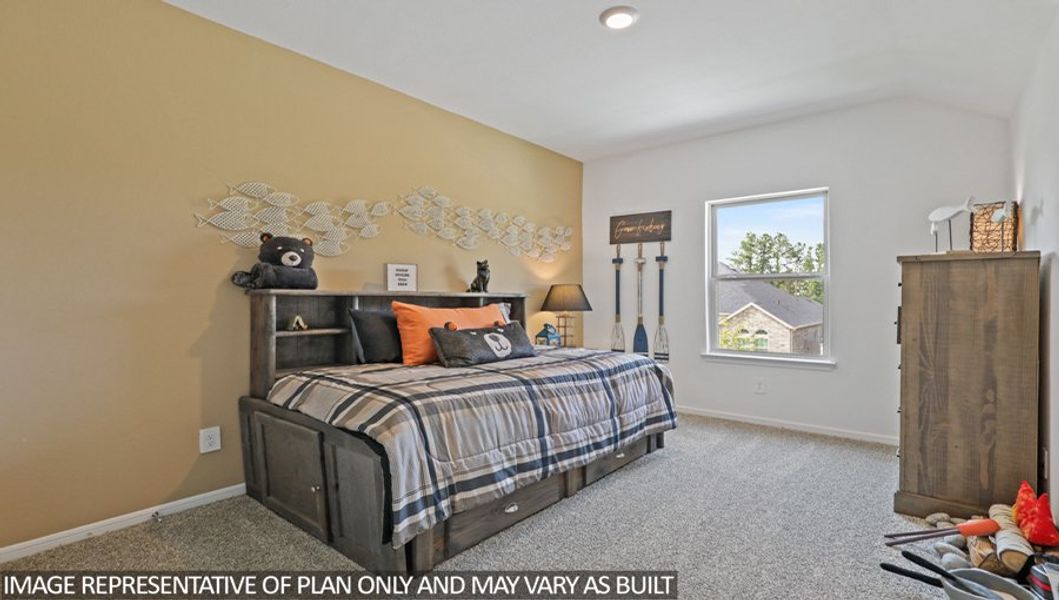 Furnished interior view inside a new home in Mill Creek Estates, Magnolia (Image 36).