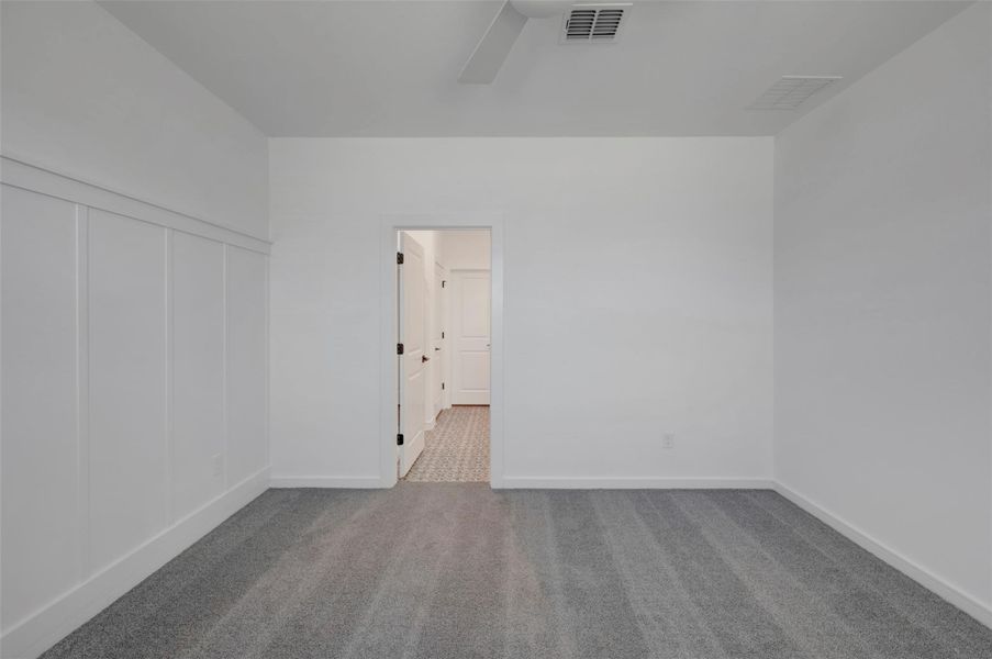 Tranquil primary suite (*Photo not of actual home and used for illustration purposes only.)