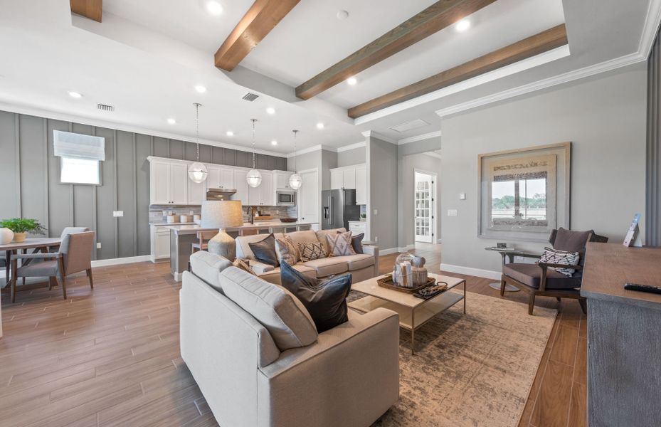 Furnished interior view inside a new home in Highpointe, Stuart (Image 5).
