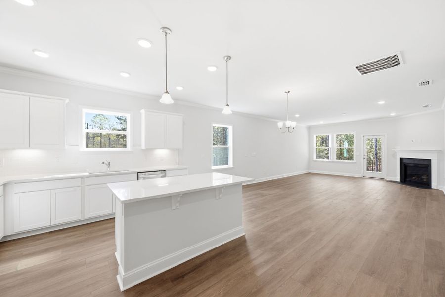 Furnished interior view inside a new home in Carriage Estates, Lexington (Image 12).