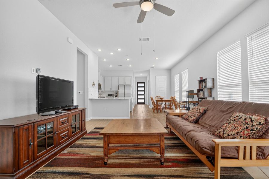 Furnished interior view inside a new home in Cascades at Onion Creek, Austin (Image 30).