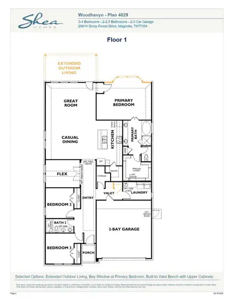 2D floor plan layout of this home in , Magnolia, TX (Image 2). 2D floor plan layout of this home in , Magnolia, TX (Image 2).