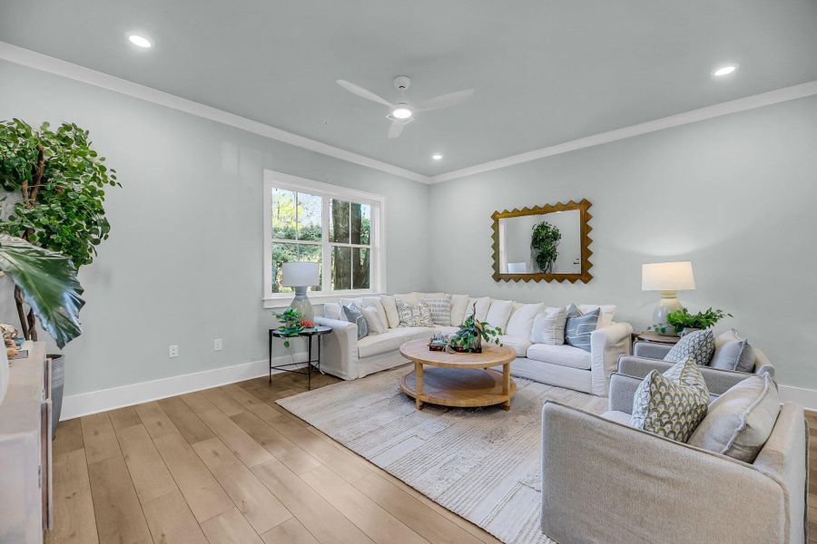 Furnished interior view inside a new home in , Johns Island (Image 4).