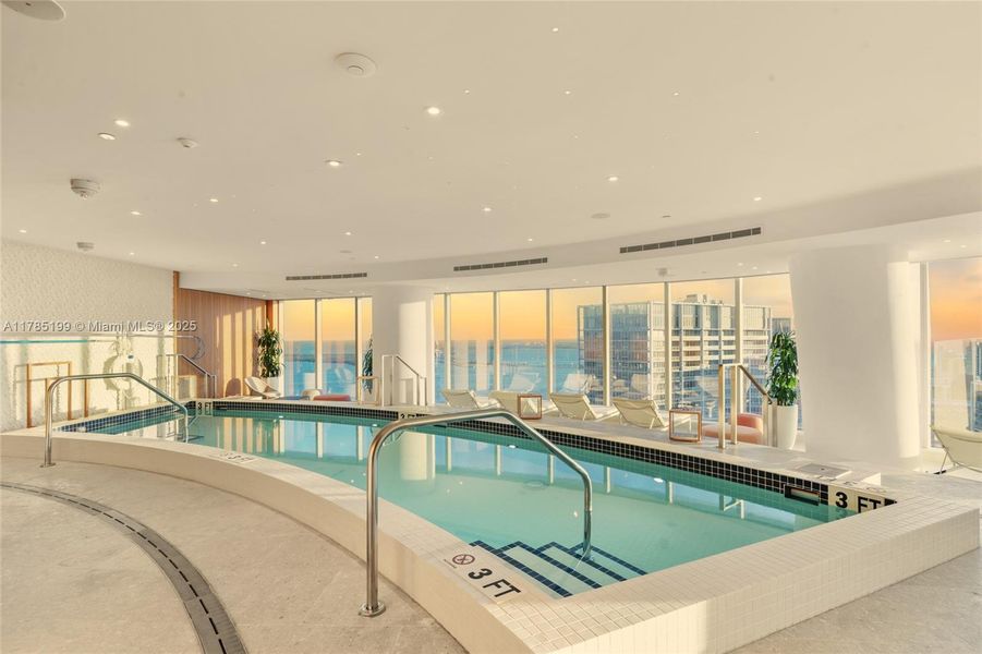 Furnished interior view inside a new home in Aston Martin Residences, Miami (Image 14). Furnished interior view inside a new home in Aston Martin Residences, Miami (Image 14).