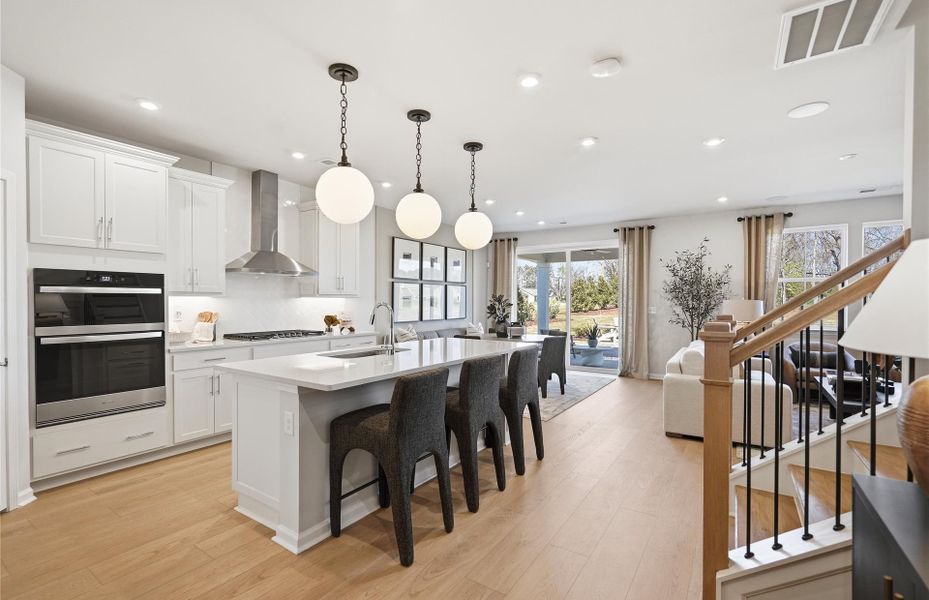 Representative furnished interior of a home built from the Valen by Pulte Homes in Harrington, Greenville (Image 7).