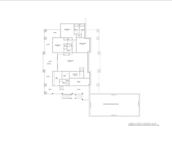 2D floor plan layout of this home in , Graford, TX (Image 3).