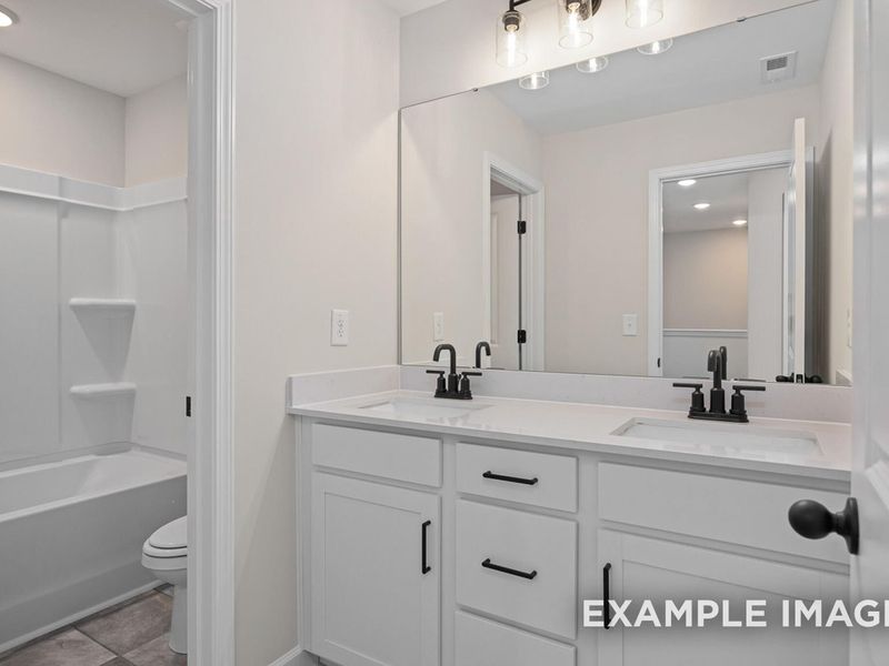 Furnished interior view inside a new home in Camden Park, Knightdale (Image 9).