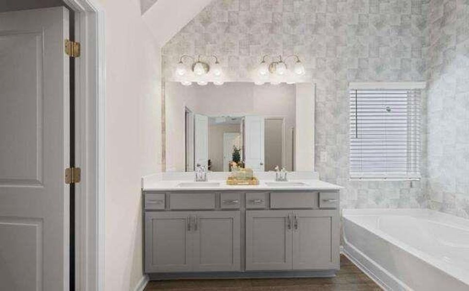 Furnished interior view inside a new home in Barons Court, Ellenwood (Image 3).