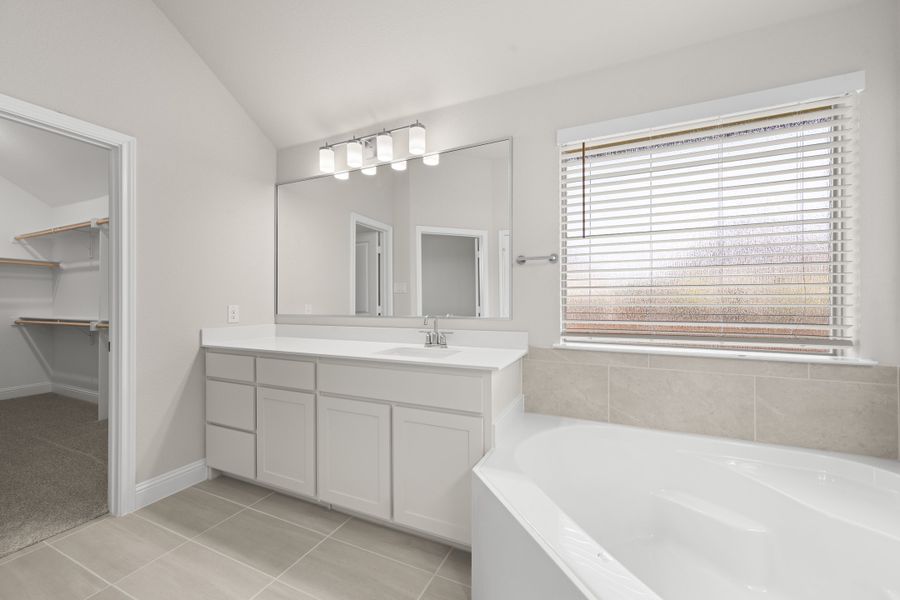 Furnished interior view inside a new home in Mockingbird Hills - Signature Series, Joshua (Image 11).