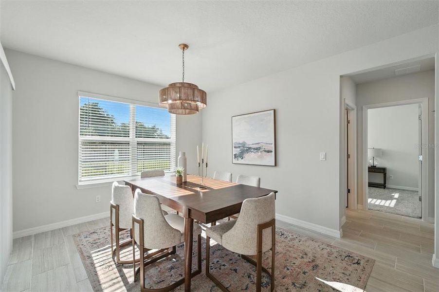Furnished interior view inside a new home in Amelia Groves, St. Cloud (Image 19).