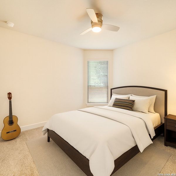 Furnished interior view inside a new home in Stillwater Ranch, San Antonio (Image 13).