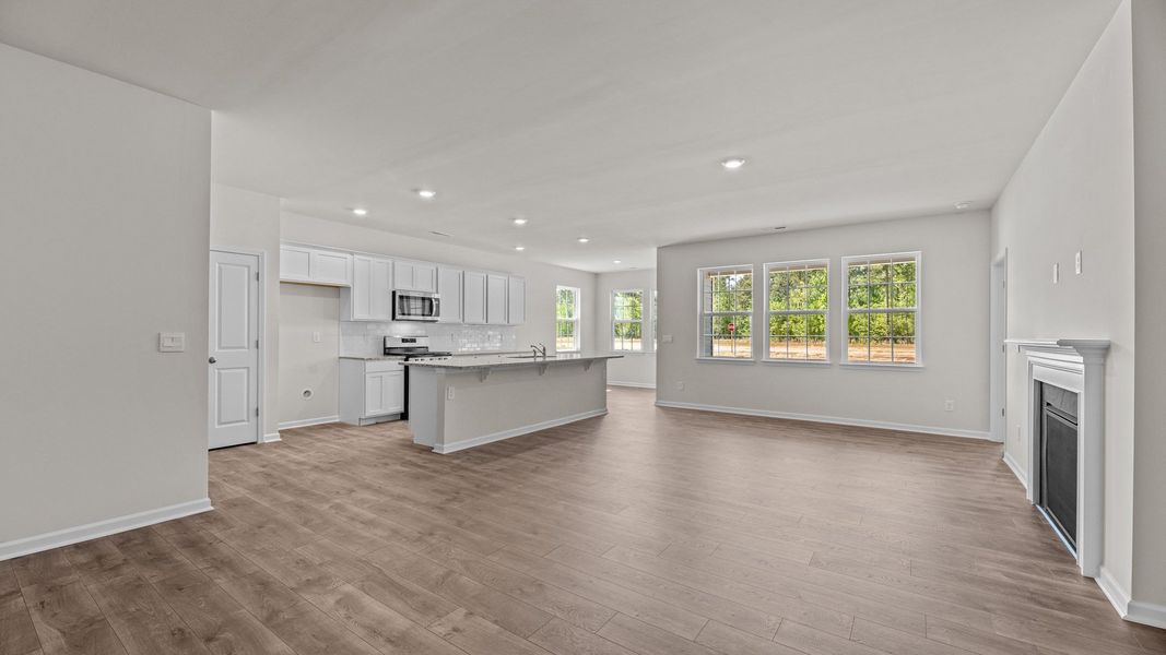 Spacious, unfurnished interior of a new home in Colly Farm, Stokesdale (Image 16).