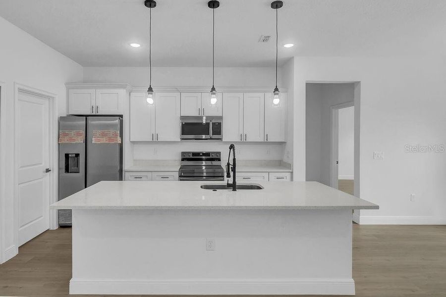 Furnished interior view inside a new home in , Ocala (Image 25).