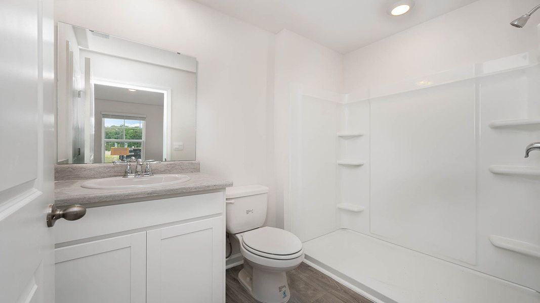 Representative furnished interior of a home built from the WYETH by D.R. Horton in Cottonwood Place, Tabor City (Image 3).