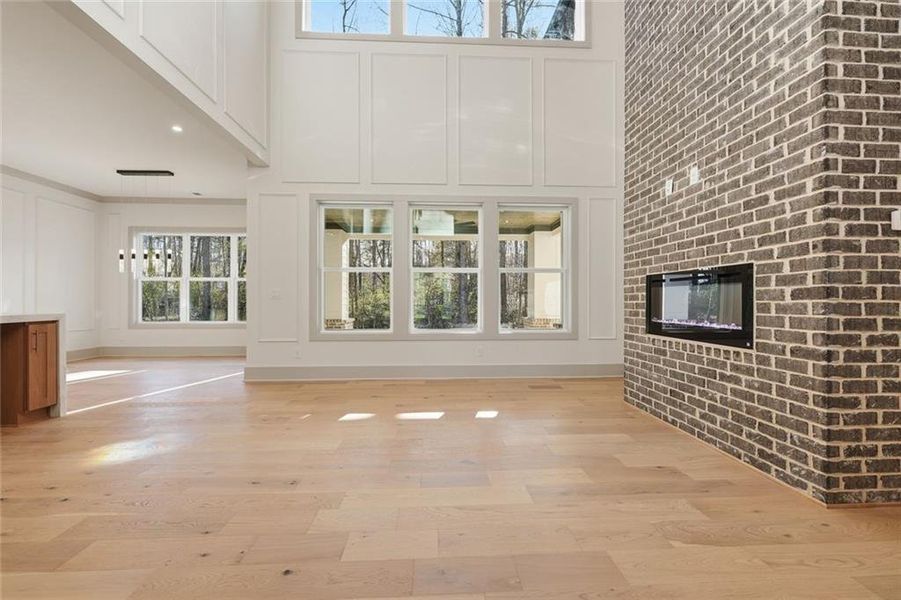 Spacious, unfurnished interior of a new home in , Sugar Hill (Image 34).