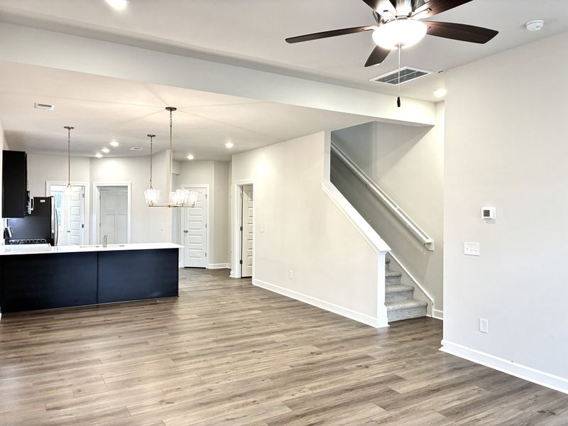 Spacious, unfurnished interior of a new home in Reidville Town Center, Reidville (Image 10).