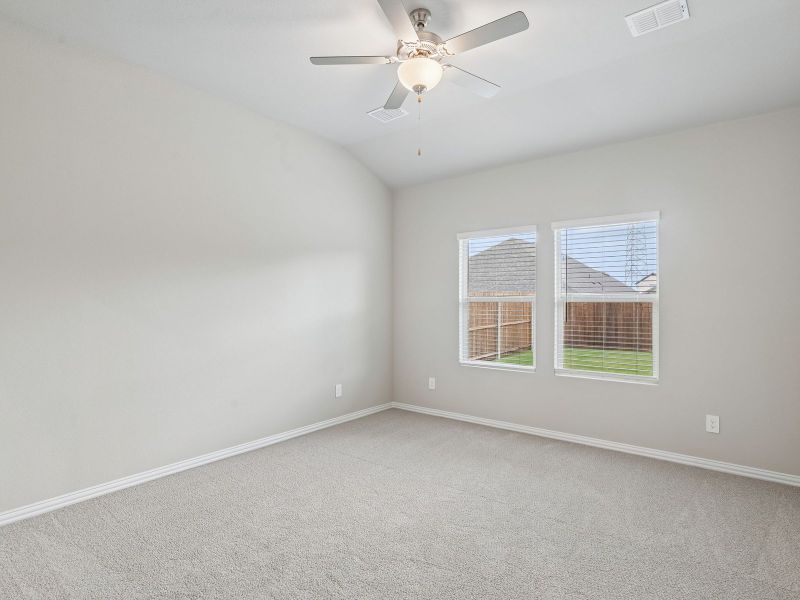 Spacious, unfurnished interior of a new home in Parks at Foster Crossing - Signature Series, Anna (Image 16). Spacious, unfurnished interior of a new home in Parks at Foster Crossing - Signature Series, Anna (Image 16).