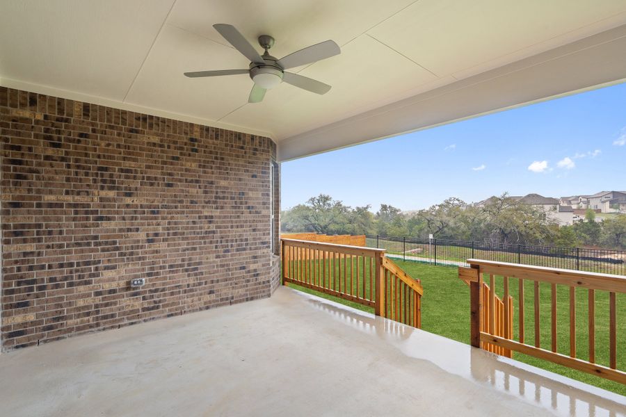 Representative exterior details of a home built from the Palmer by Ashton Woods in The Estates at La Cima, San Marcos (Image 28).