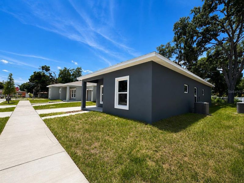 Exterior details and patio area of a home in , Tampa (Image 18). Exterior details and patio area of a home in , Tampa (Image 18).