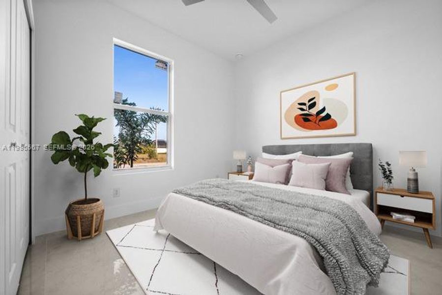 Furnished interior view inside a new home in , Cape Coral (Image 10).