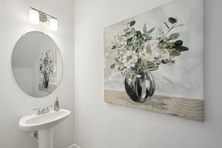 Furnished interior view inside a new home in Wilson Meadows, Clarksville (Image 26).