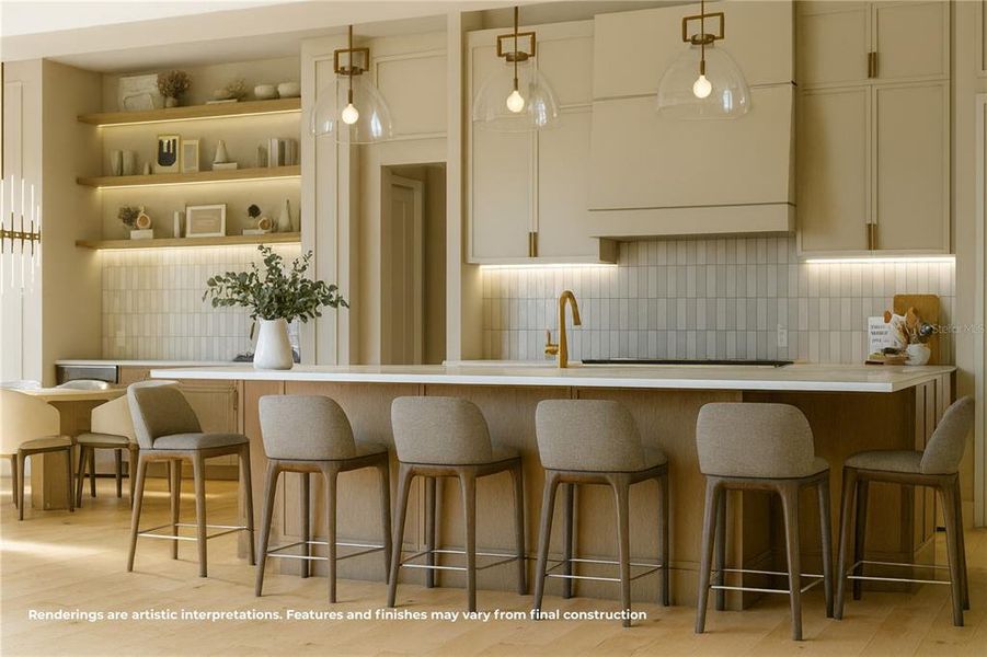 Furnished interior view inside a new home in , Winter Park (Image 11). Furnished interior view inside a new home in , Winter Park (Image 11).