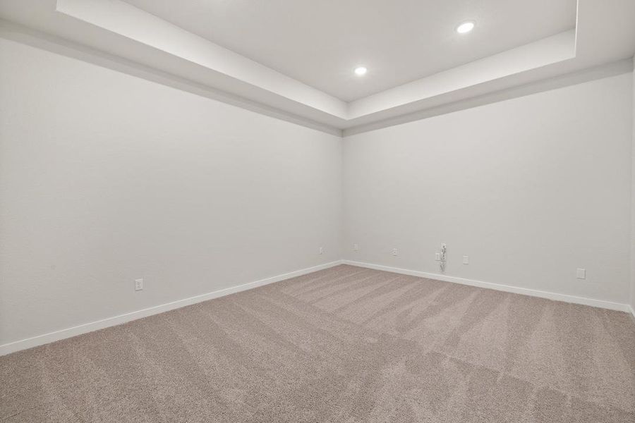 Spacious, unfurnished interior of a new home in Capitol Collection at Lariat, Liberty Hill (Image 23). Spacious, unfurnished interior of a new home in Capitol Collection at Lariat, Liberty Hill (Image 23).