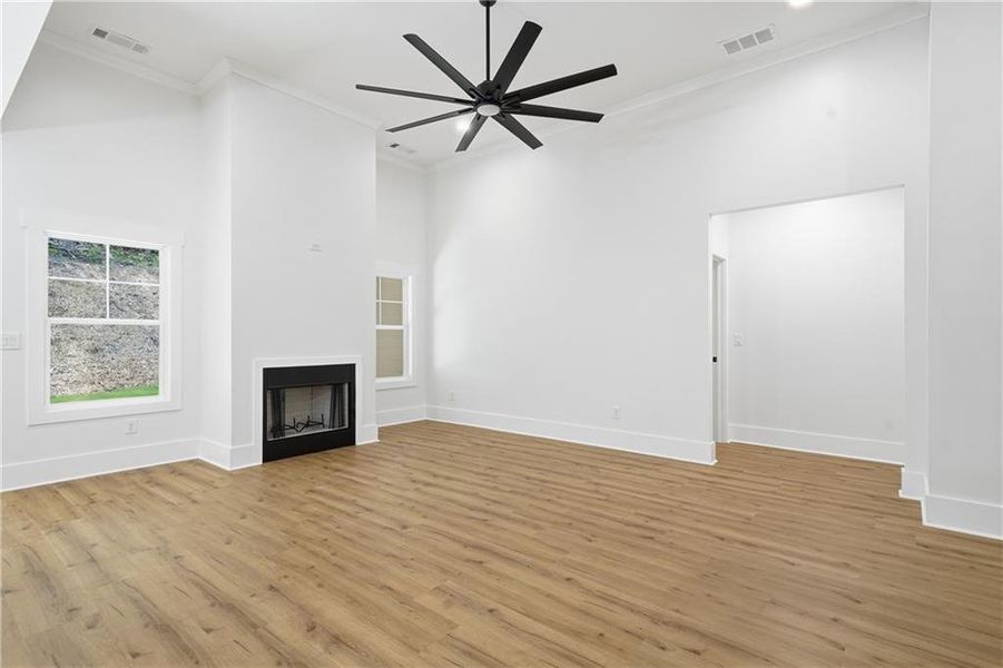 Spacious, unfurnished interior of a new home in , Rydal (Image 29).
