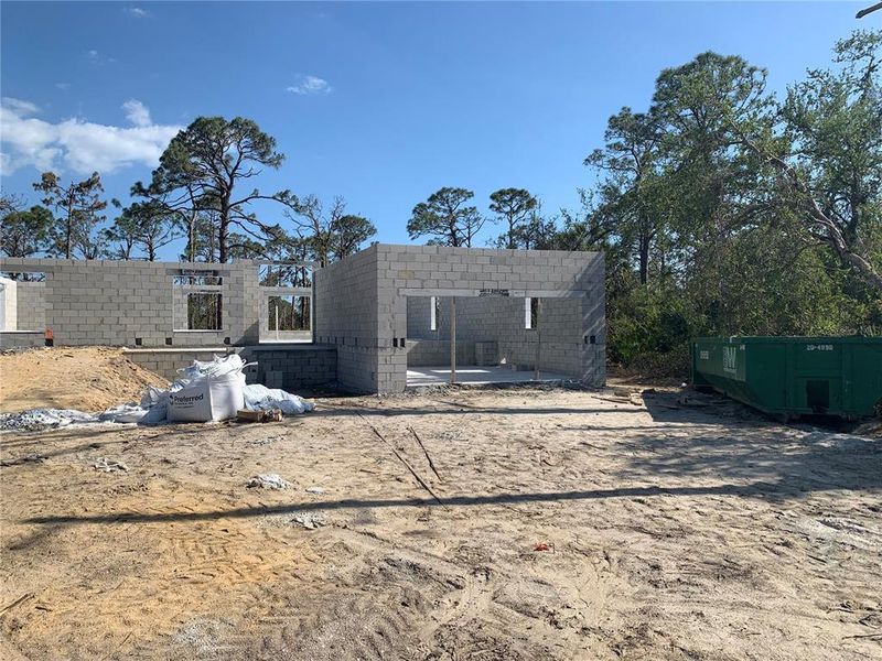 In-progress construction of a new home in Rotonda, Rotonda West, FL (Image 20).