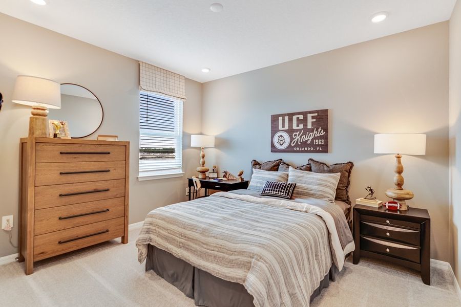 Furnished interior view inside a new home in Center Lake Ranch Community Group Page, St. Cloud (Image 32).
