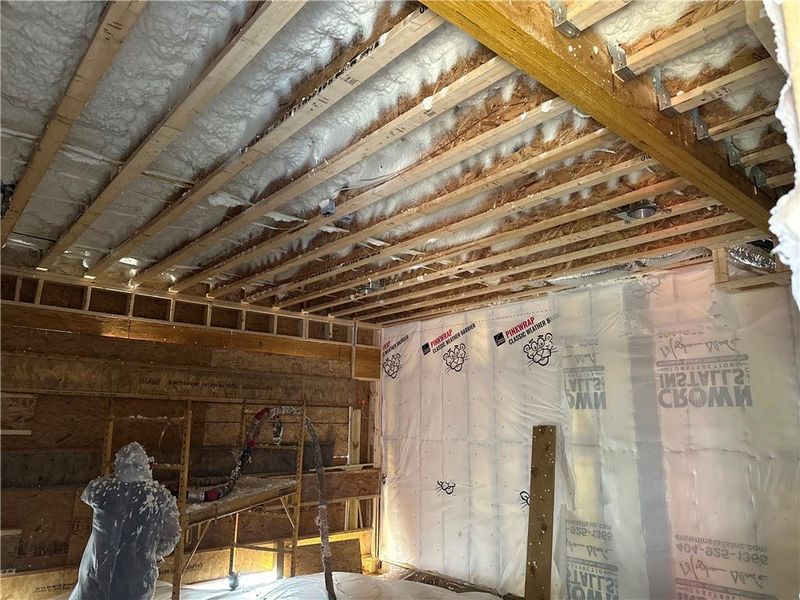 In-progress construction of a new home in , Atlanta, GA (Image 35). In-progress construction of a new home in , Atlanta, GA (Image 35).