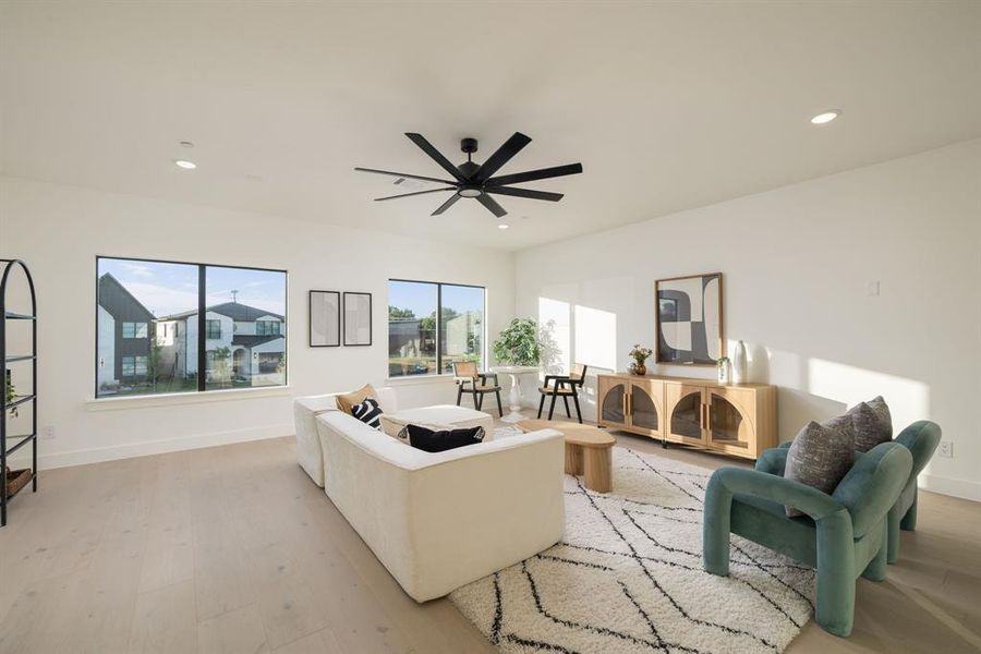 Furnished interior view inside a new home in Dove Station, Grapevine (Image 31).