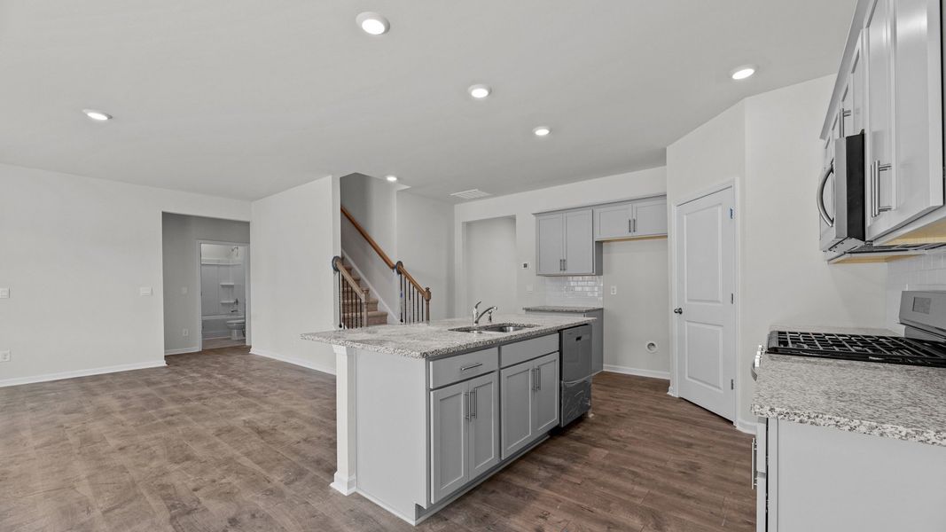 Furnished interior view inside a new home in West New Bern, New Bern (Image 7).