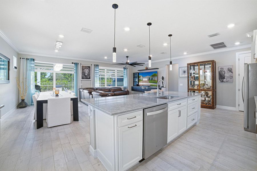 Furnished interior view inside a new home in Windsong Estates, Lake Worth (Image 9).