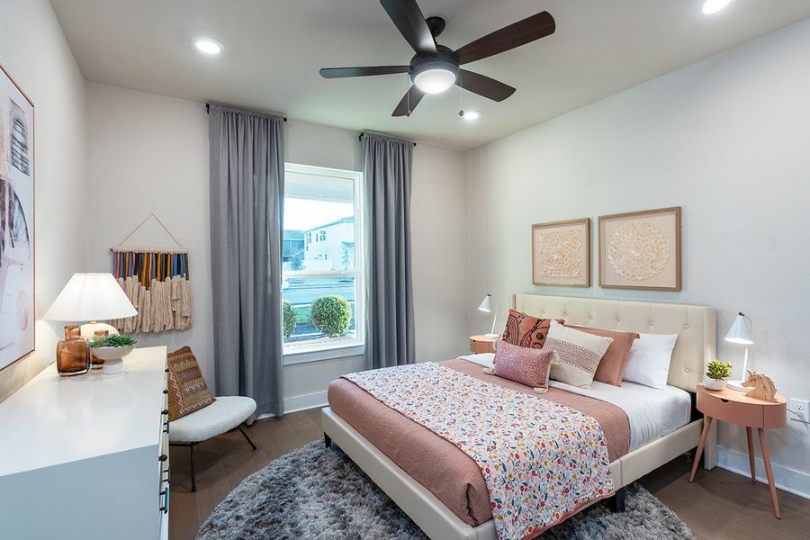 Representative furnished interior of a home built from the Amaretto by Taylor Morrison in Easton Park 60s, Austin (Image 18). Representative furnished interior of a home built from the Amaretto by Taylor Morrison in Easton Park 60s, Austin (Image 18).