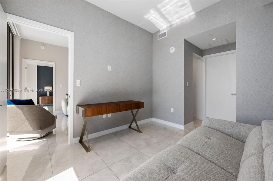 Furnished interior view inside a new home in , Miami (Image 8). Furnished interior view inside a new home in , Miami (Image 8).